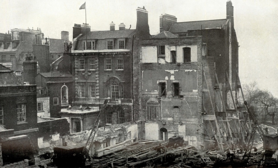 1933 Rutland House building work commences