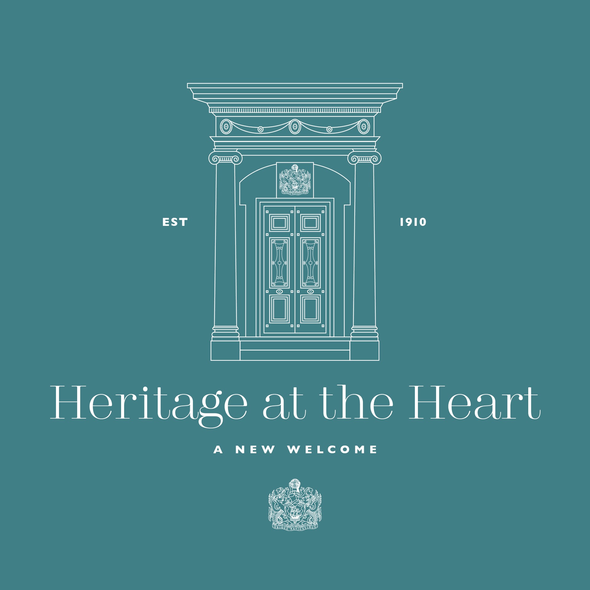 LOGO fundraiser heritage at the heart