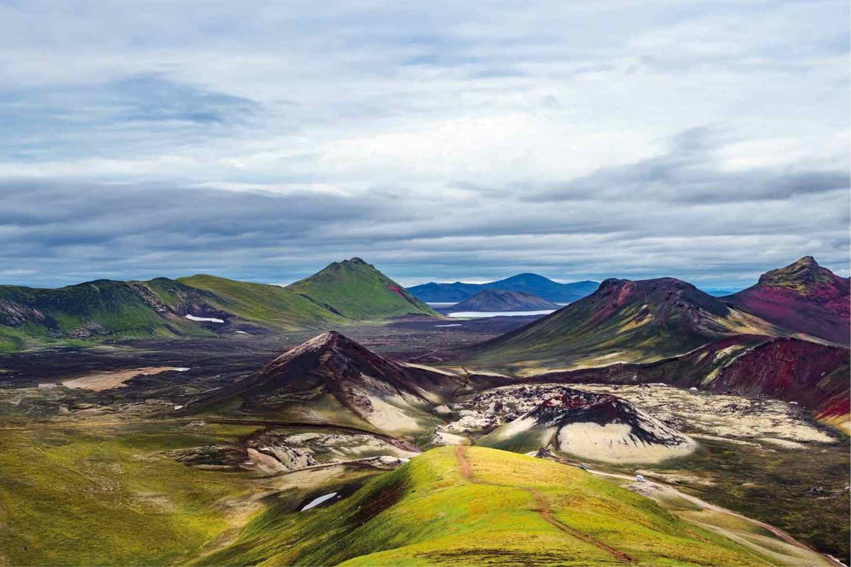 volcanic mountains Landmannalaugar