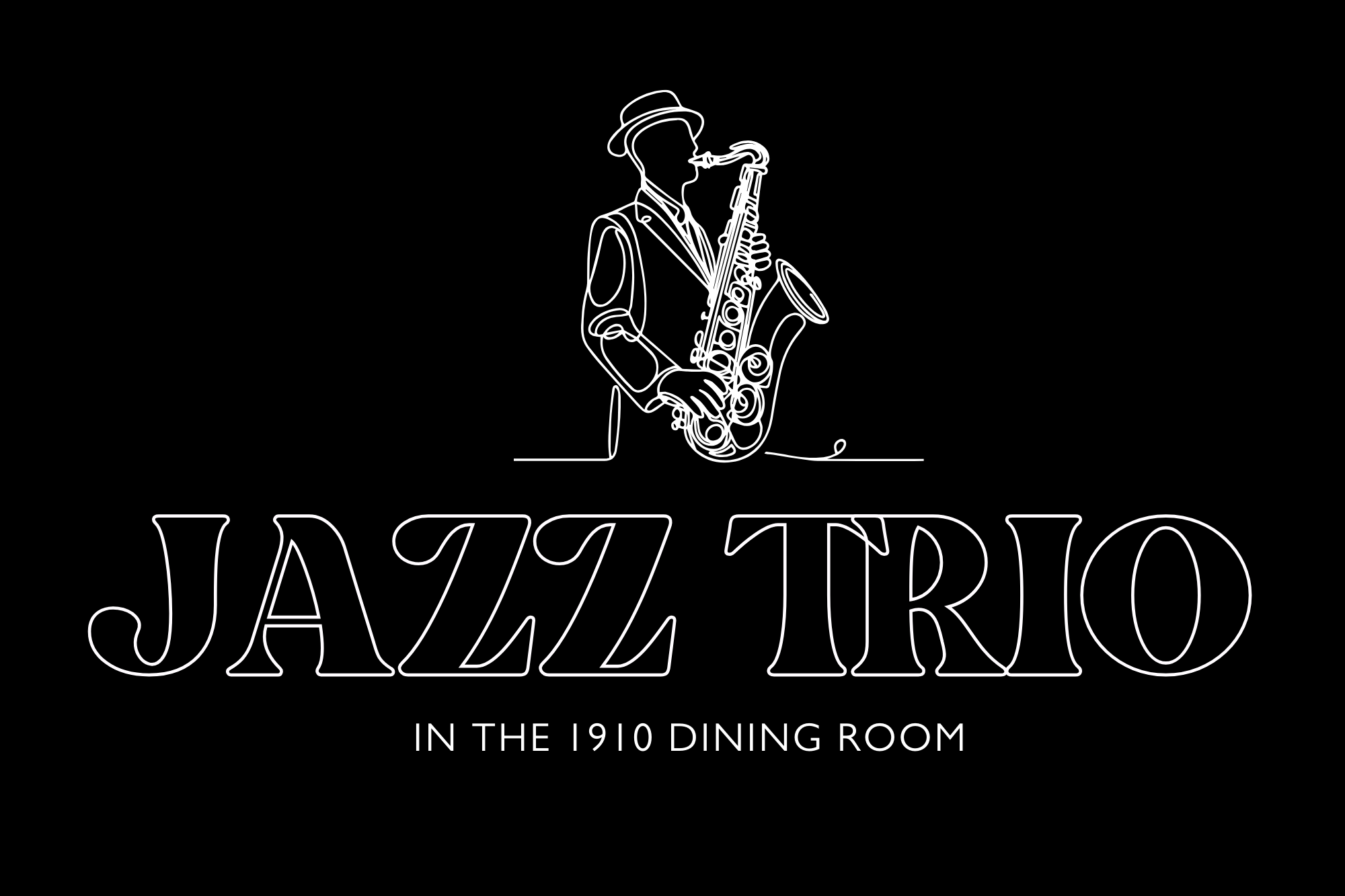 Jazz Trio in the 1910 Dining Room