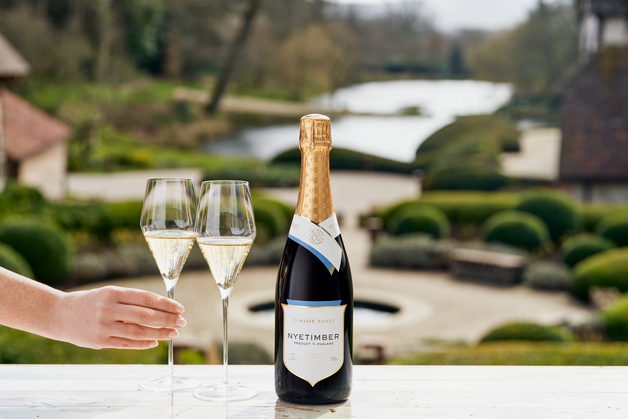 Nyetimber sparkling wine tasting