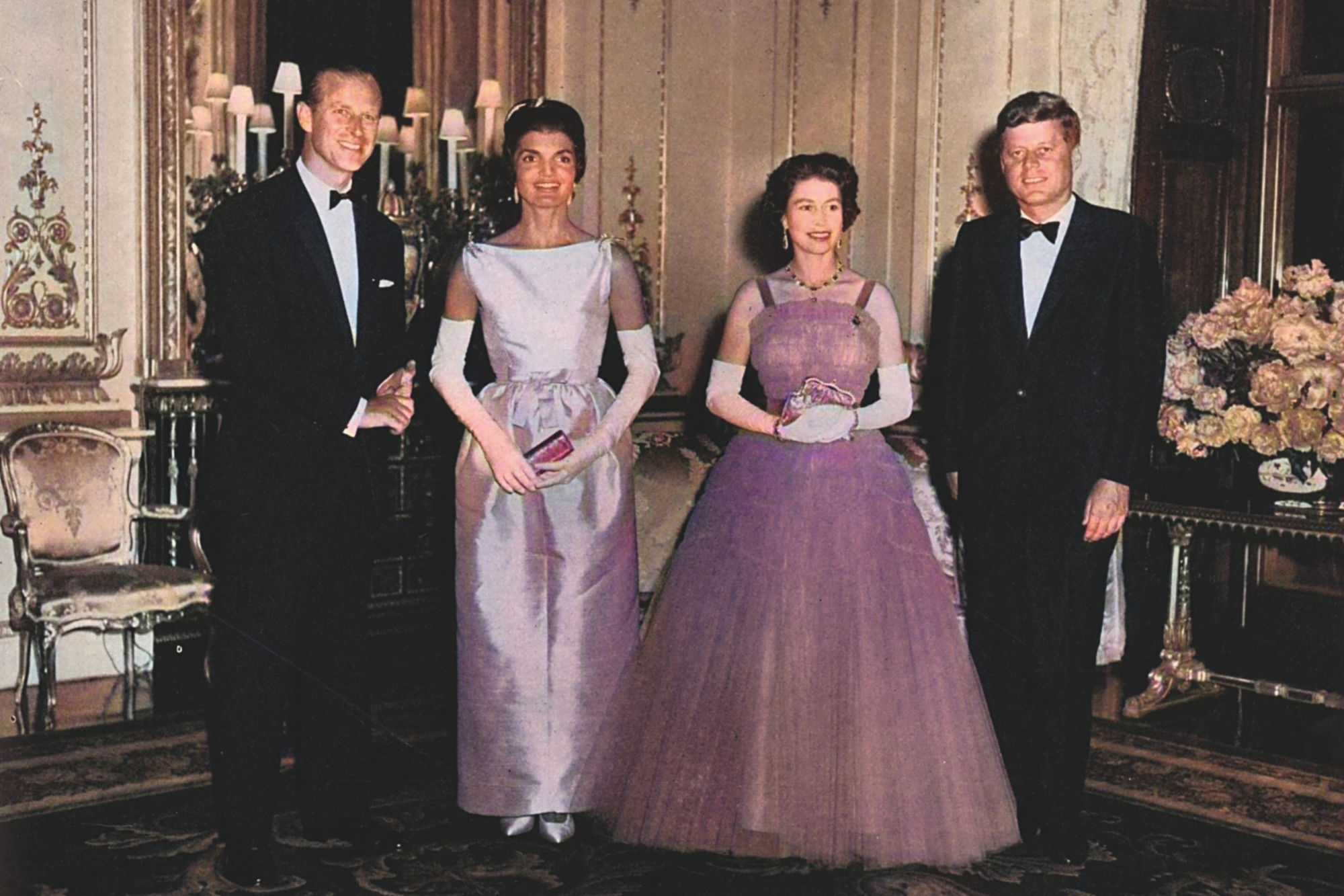 Kennedys meet Her Late Majesty Queen