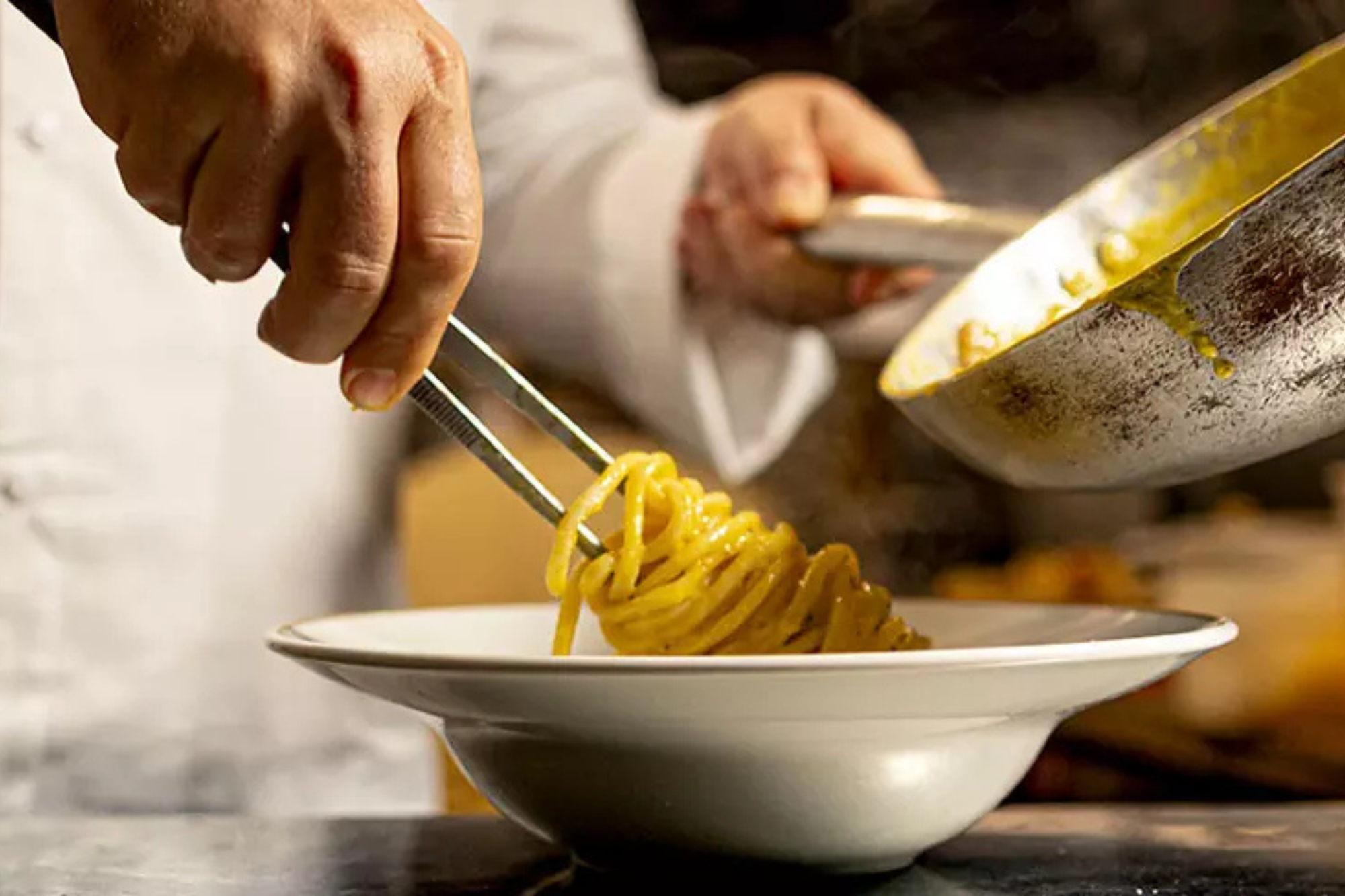 carbonara Italian dining at the Royal Over-Seas League