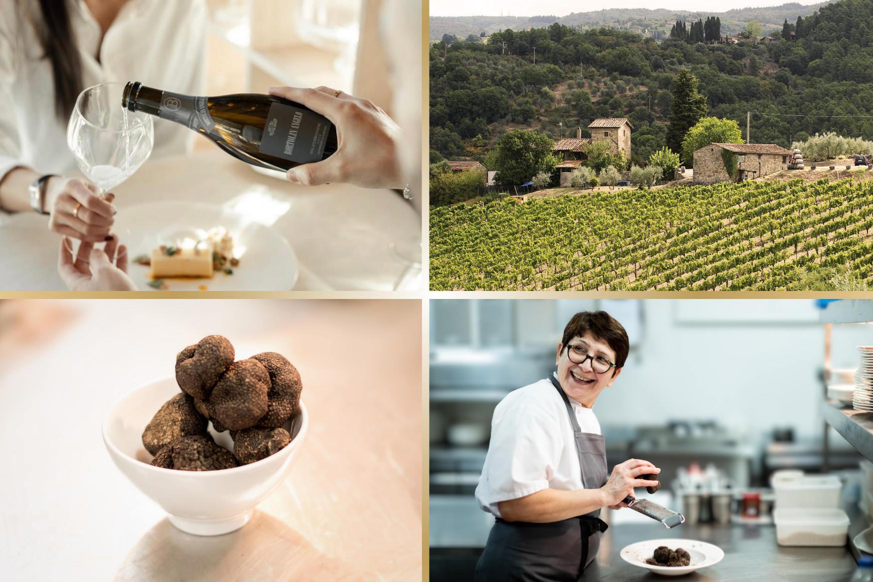 truffle wine dinner